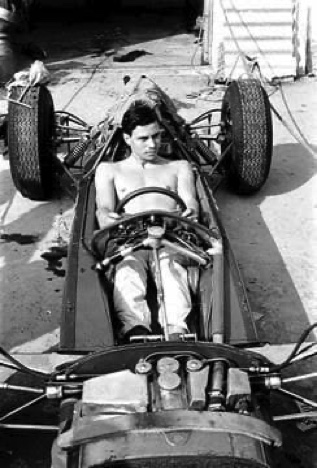 La nouvelle baignoire de Jim en Italie à Monza 1962